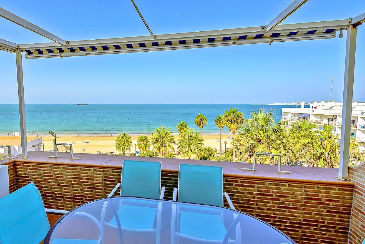 Ocean Sunset Beachfront House With Terraces El Puerto de Santa Maria Ngoại thất bức ảnh
