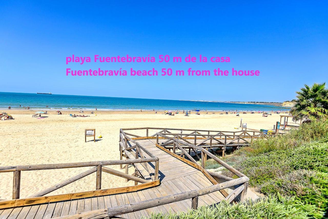 Ocean Sunset Beachfront House With Terraces El Puerto de Santa Maria Ngoại thất bức ảnh