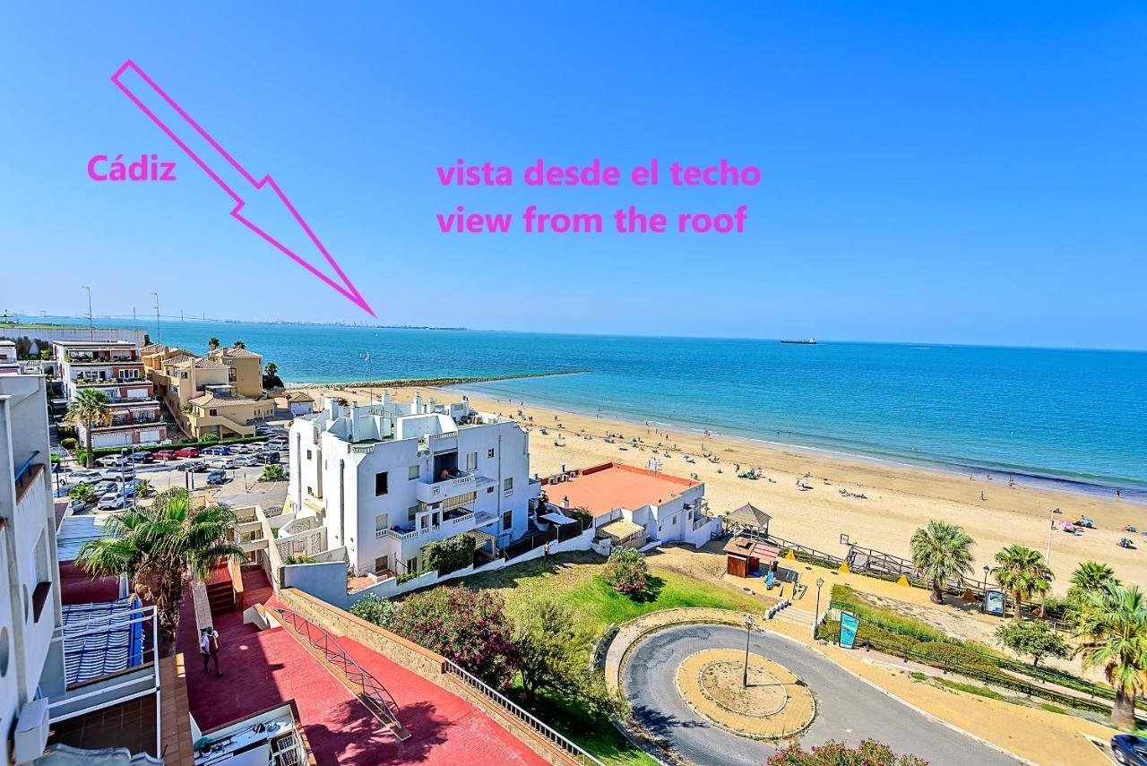 Ocean Sunset Beachfront House With Terraces El Puerto de Santa Maria Ngoại thất bức ảnh